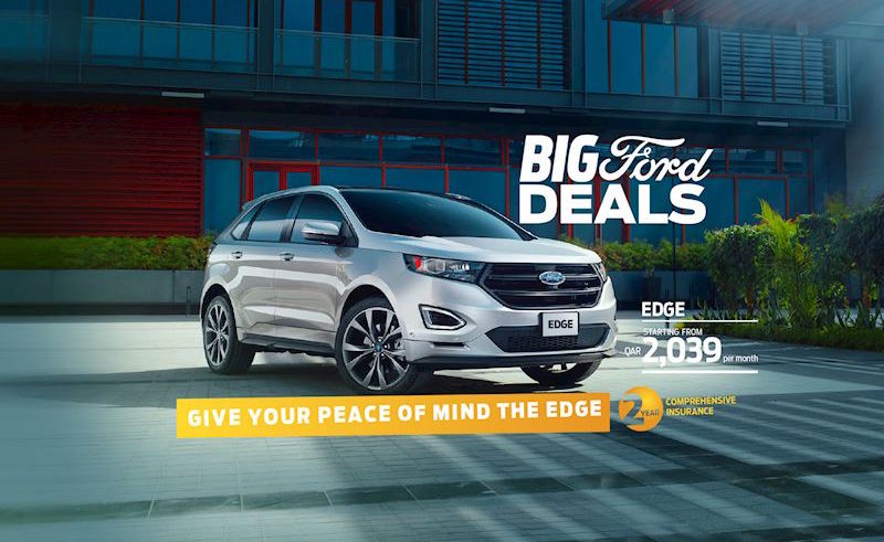 Amazing end of year deals from Ford Qatar