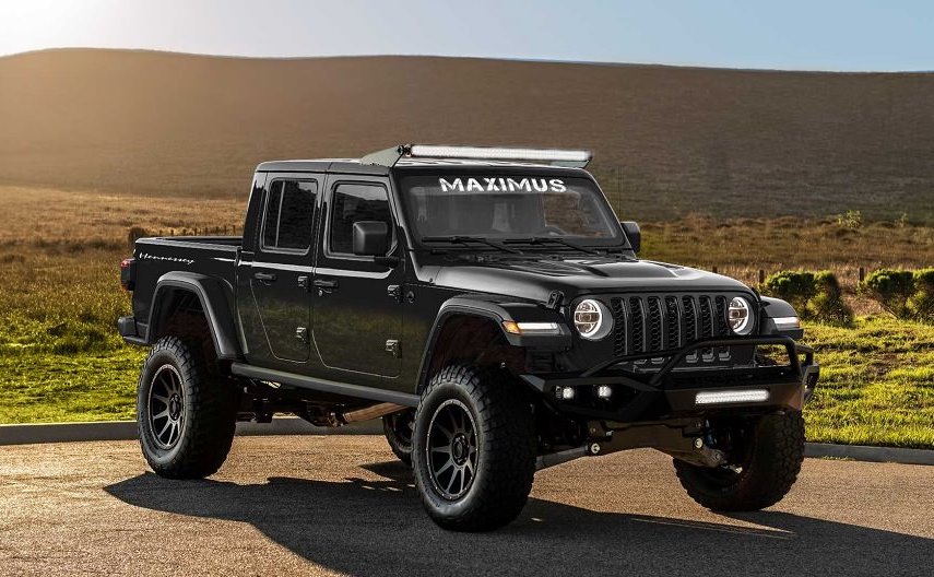 A modified Jeep Gladiator is stronger than the newest Ferrari 2020
